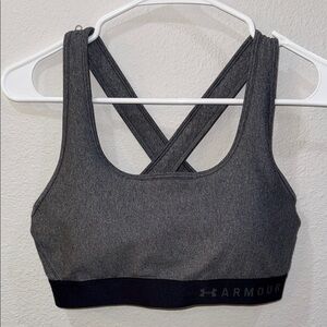 Under Armour Charcoal Sports Bra